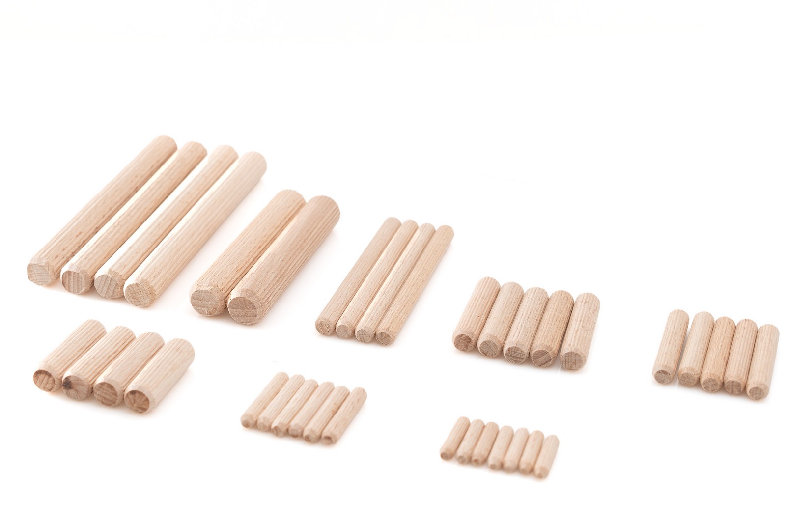 Drvene tiple - Buchen Riffeldubel